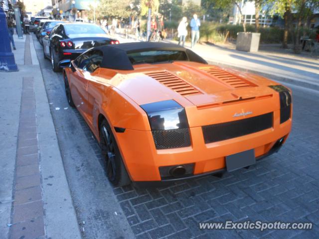 Lamborghini Gallardo spotted in Toronto, Canada