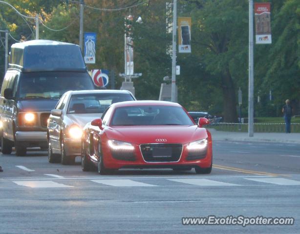 Audi R8 spotted in Toronto, Canada