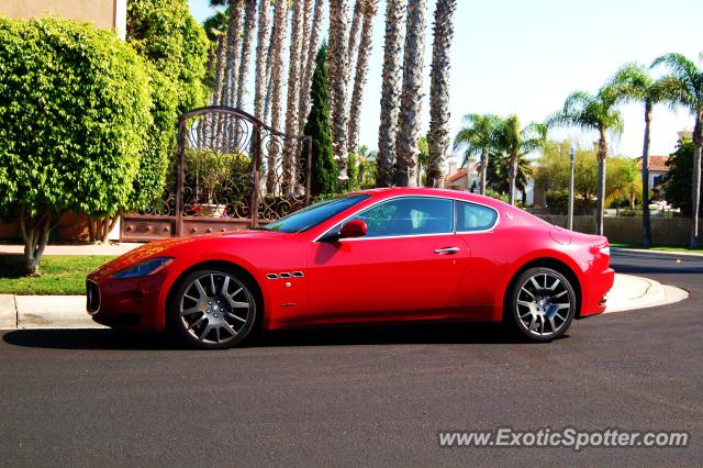 Maserati GranTurismo spotted in Coronado, California