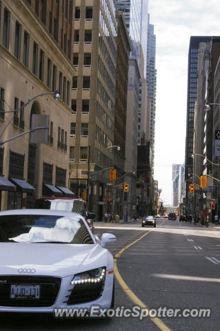 Audi R8 spotted in Toronto, Canada