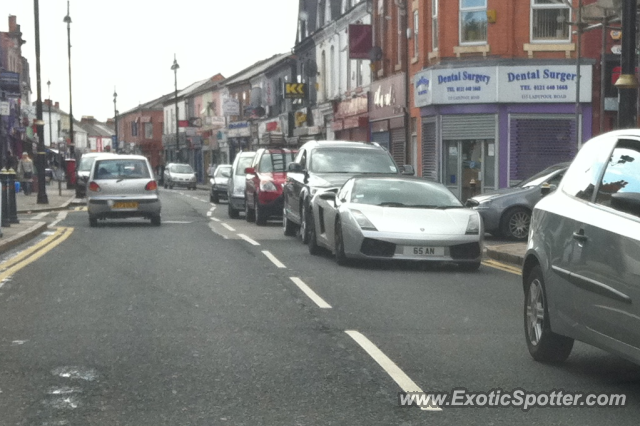 Lamborghini Gallardo spotted in Birmingham, United Kingdom