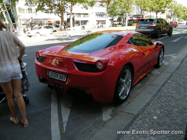 Ferrari 458 Italia spotted in Berlin, Germany