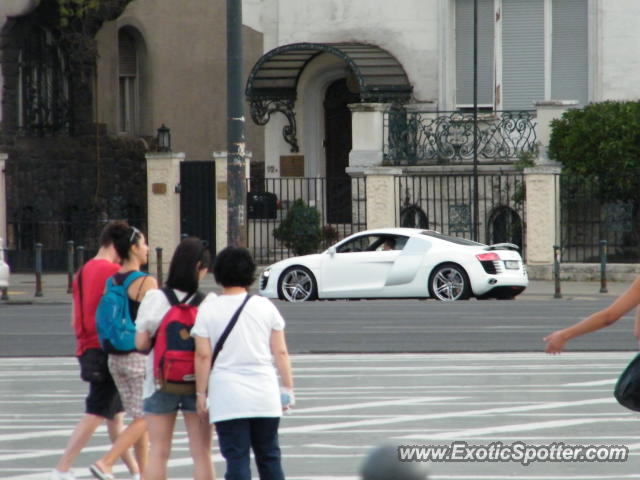 Audi R8 spotted in Budapest, Hungary