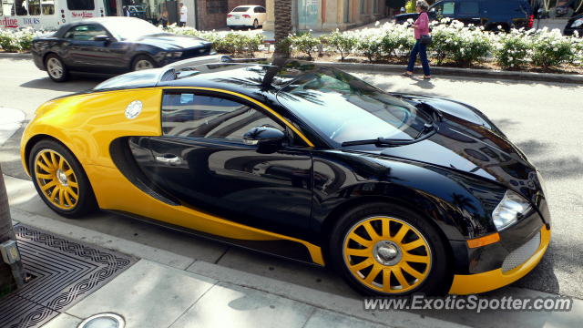 Bugatti Veyron spotted in Beverly Hills, California