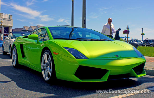 Lamborghini Gallardo spotted in Long Branch, New Jersey