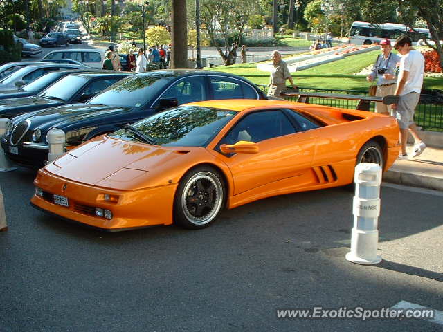 Lamborghini Diablo spotted in Monaco, France