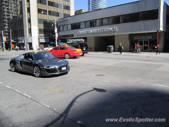 Audi R8 spotted in Toronto, Canada