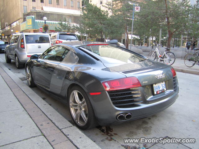 Audi R8 spotted in Toronto, Canada