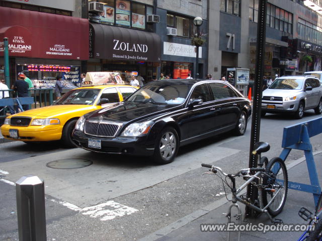 Mercedes Maybach spotted in New York City, New York