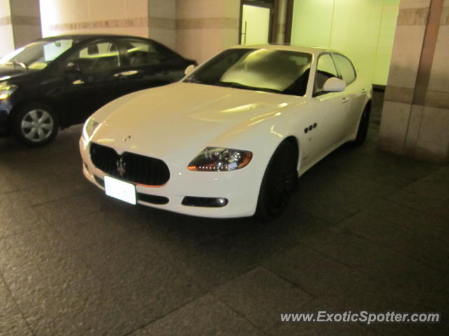 Maserati Quattroporte spotted in Toronto, Canada