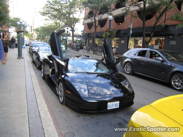 Lamborghini Murcielago spotted in Toronto, Canada