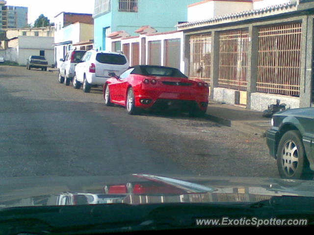 Ferrari F430 spotted in Caracas, Venezuela