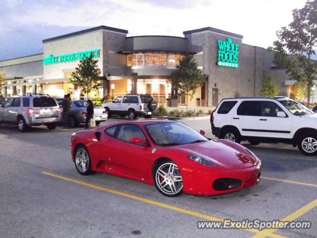 Ferrari F430 spotted in Schaumburg, Illinois