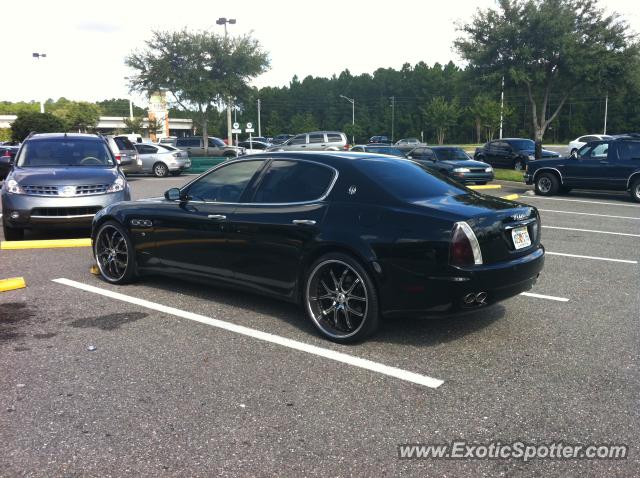 Maserati Quattroporte spotted in Jacksonville, Florida