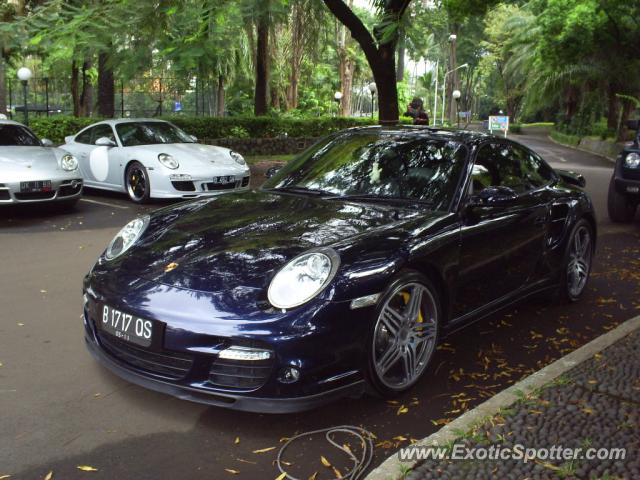 Porsche 911 Turbo spotted in Jakarta, Indonesia