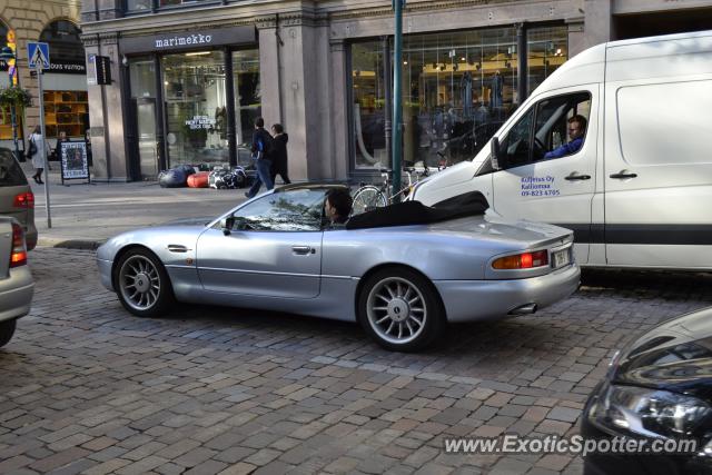 Aston Martin DB7 spotted in Helsinki, Finland