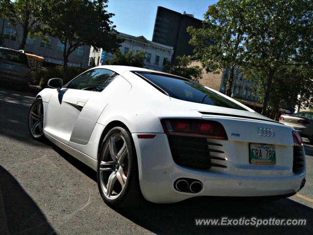 Audi R8 spotted in Winnipeg, Manitoba, Canada