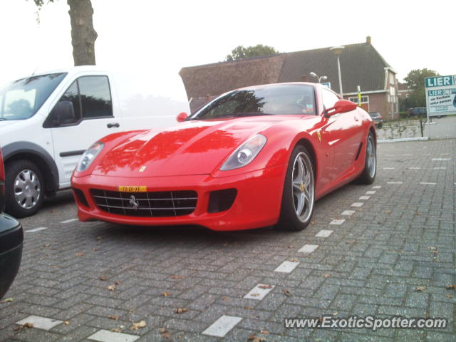 Ferrari 599GTB spotted in Staphorst, Netherlands