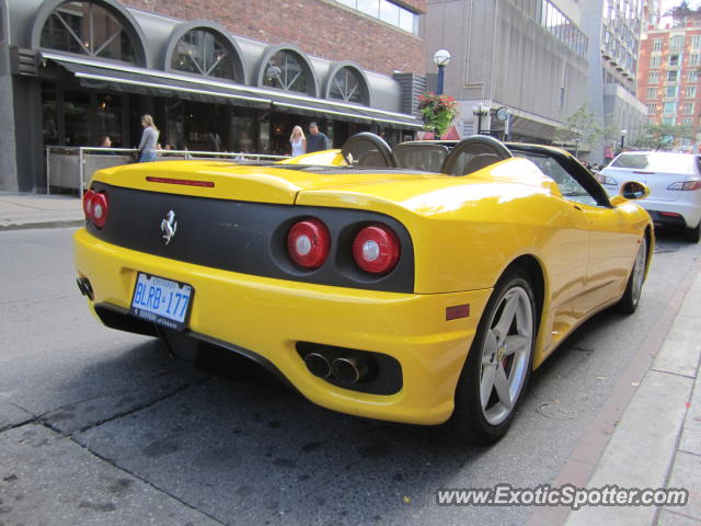 Ferrari 360 Modena spotted in Toronto, Canada