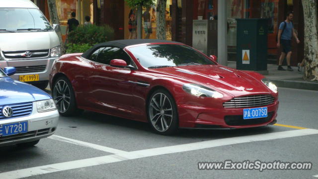 Aston Martin DBS spotted in SHANGHAI, China