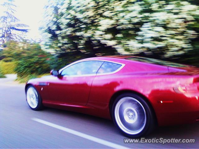 Aston Martin DB9 spotted in La Jolla, California