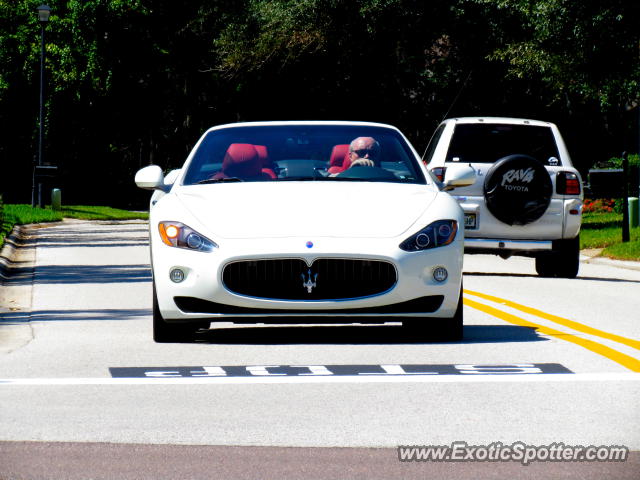 Maserati GranTurismo spotted in Jacksonville, Florida