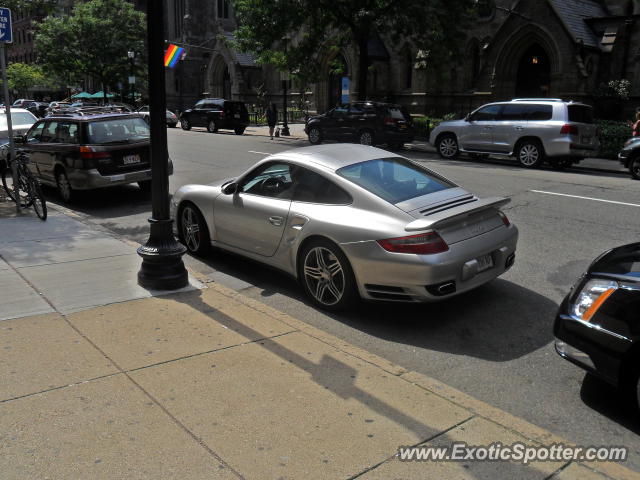 Porsche 911 Turbo spotted in Boston, Massachusetts