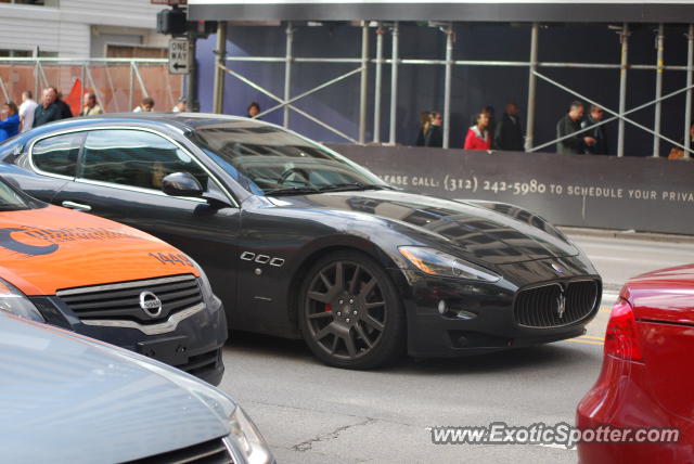 Maserati GranTurismo spotted in Chicago, Illinois