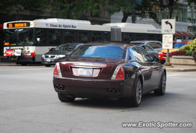 Maserati Quattroporte spotted in Chicago, Illinois