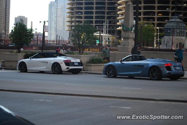 Audi R8 spotted in Chicago, Illinois