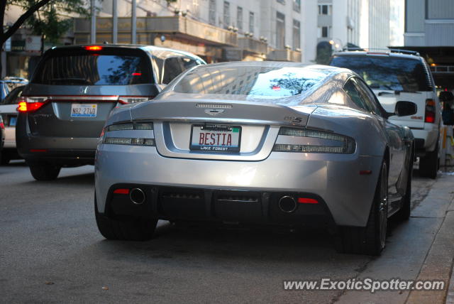 Aston Martin DBS spotted in Chicago, Illinois