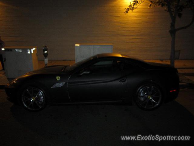 Ferrari California spotted in Paris, France