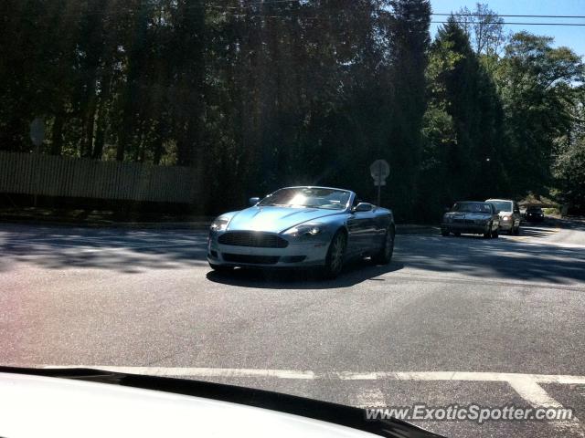 Aston Martin DBS spotted in Atlanta, Georgia