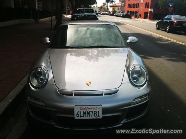 Porsche 911 GT3 spotted in La Jolla, California