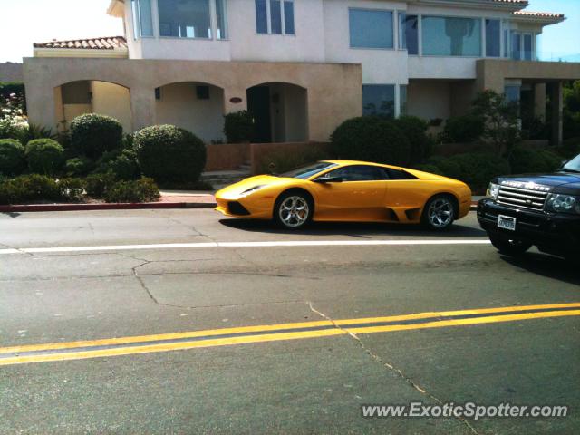 Lamborghini Murcielago spotted in La Jolla, California