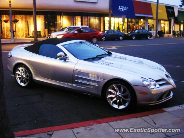 Mercedes SLR spotted in La Jolla, California