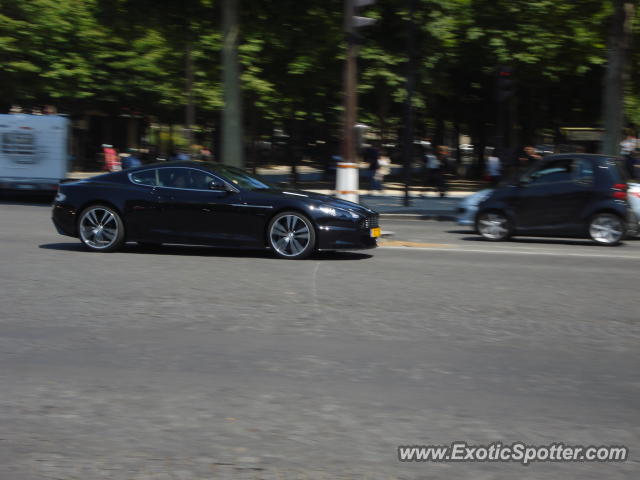 Aston Martin DBS spotted in Paris, France