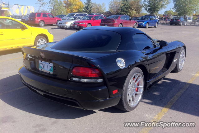 Dodge Viper spotted in Winnipeg, Canada