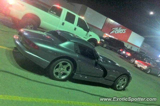 Dodge Viper spotted in Winnipeg, Canada