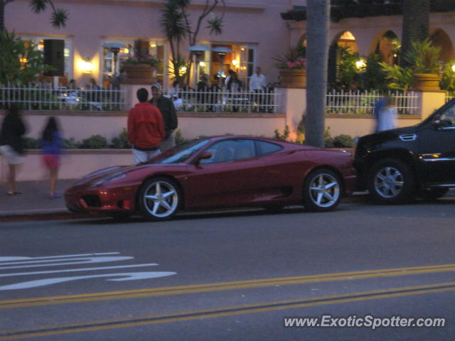 Ferrari 360 Modena spotted in La Jolla, California