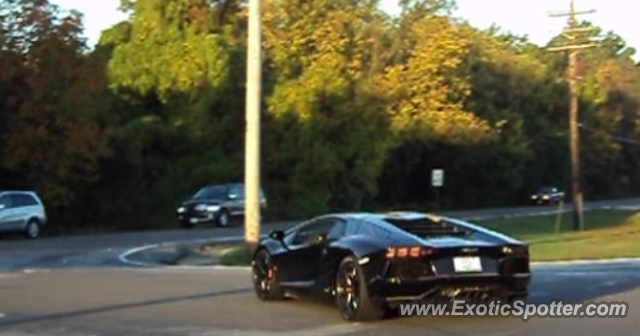 Lamborghini Aventador spotted in St. Louis, Missouri