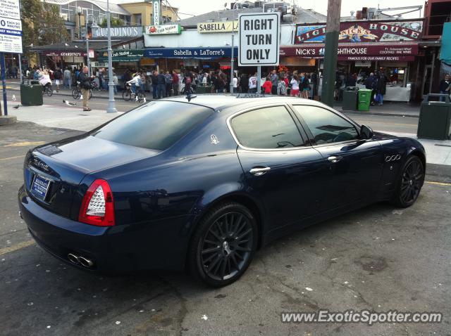 Maserati Quattroporte spotted in San Francisco, California