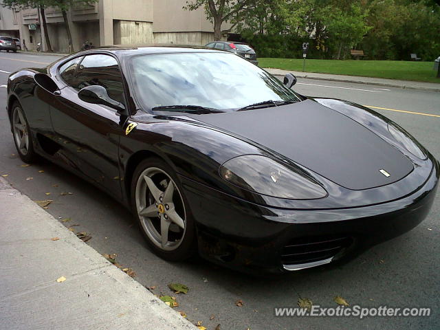 Ferrari 360 Modena spotted in Montreal, Canada