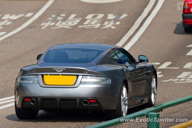 Aston Martin DBS spotted in Hong Kong, China