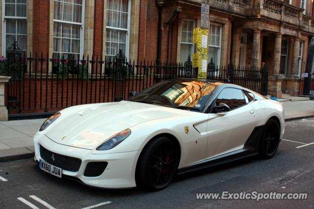 Ferrari 599GTB spotted in London, United Kingdom