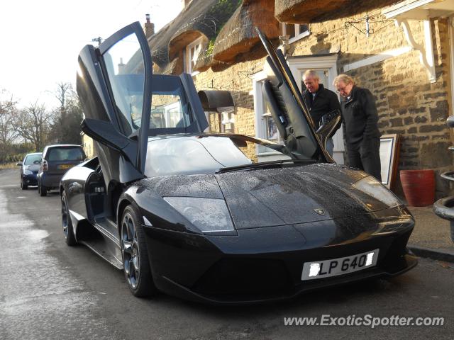 Lamborghini Murcielago spotted in Sudborough, United Kingdom