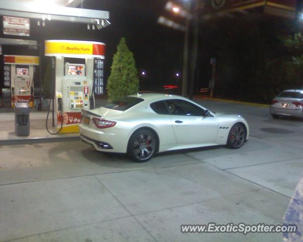 Maserati GranTurismo spotted in West Islip, New York