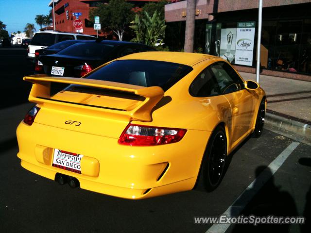 Porsche 911 GT3 spotted in La Jolla, California