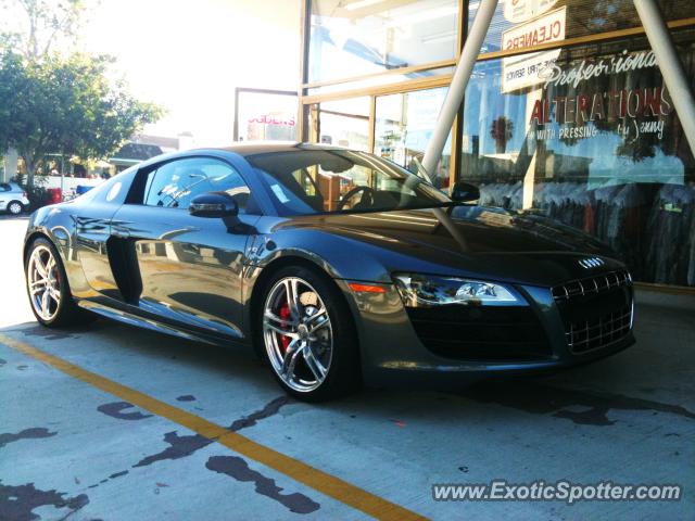 Audi R8 spotted in La Jolla, California