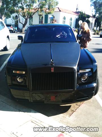 Rolls Royce Phantom spotted in La Jolla, California